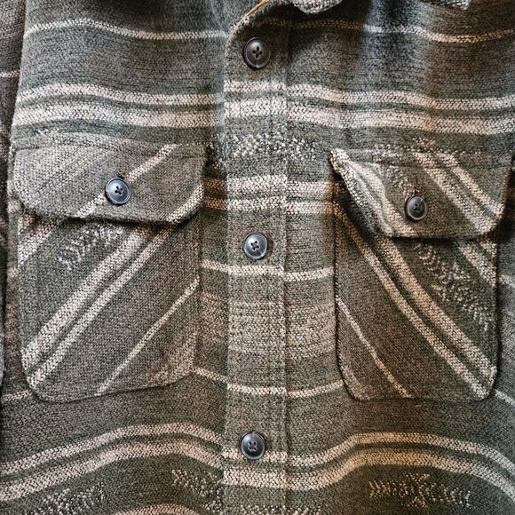 Jachs New York Sherpa Lined Wool Blend Coat Size XL Fleece Western Cowboy - Picture 4 of 13